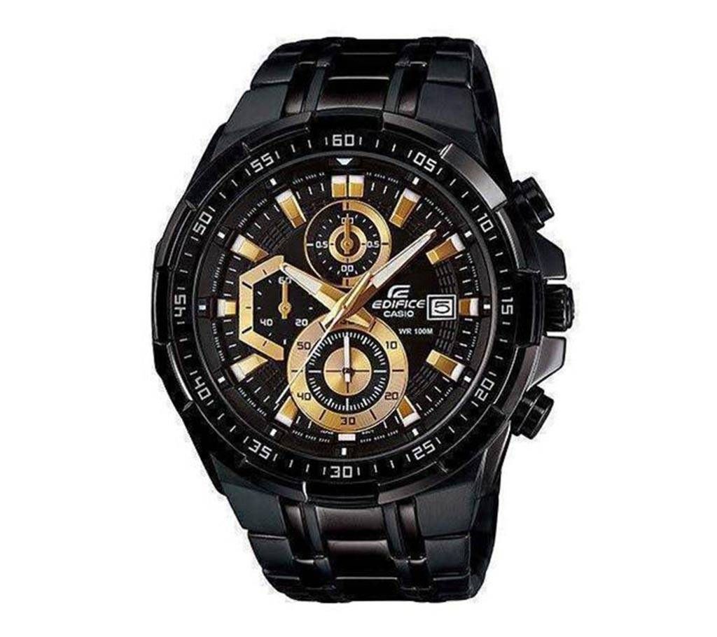 Casio Black Stainless Steel Wrist Watch For Men.