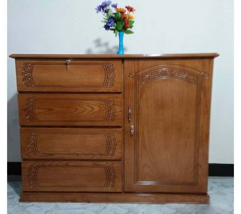 OAK wood 2 part Wardrobe Model WD 17