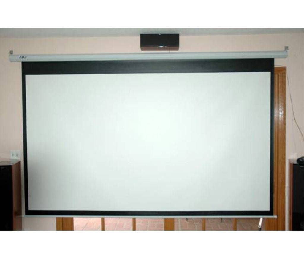 WALL MOUNT PROJECTOR SCREEN 96"X96"