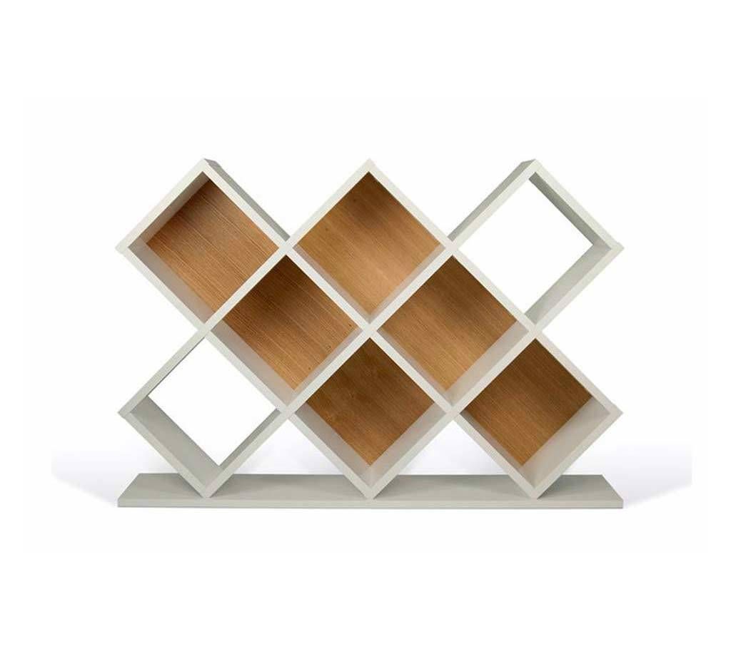 Malaysian Mdf Wooden Book Shelf 
