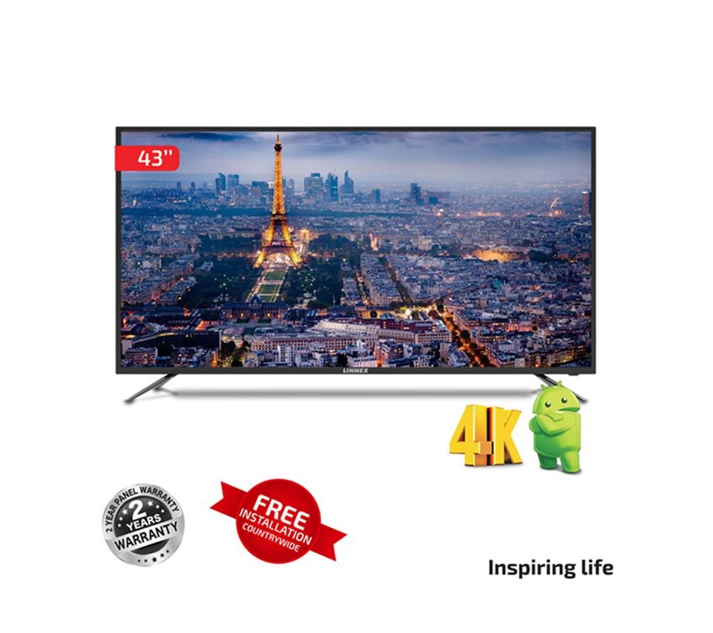 Linnex 43" Smart 4k LED TV
