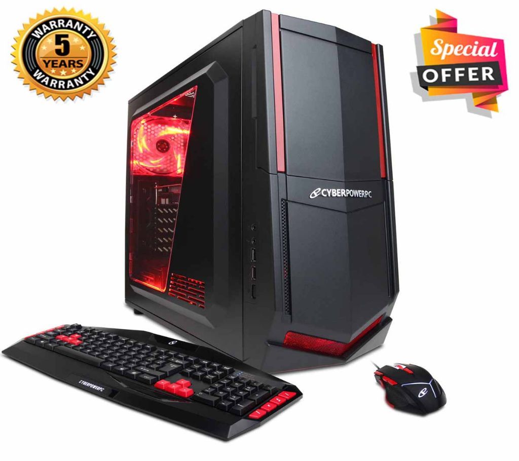 Intel Core i5 RAM 4GB HDD 1000GB (1TB) Graphics 2GB Built in Gaming PC Windows 10 64 Bit Desktop Computer 2019