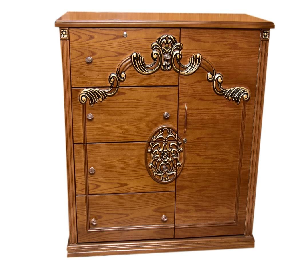 Wardrobe- Oak Wood & Oak Veneer