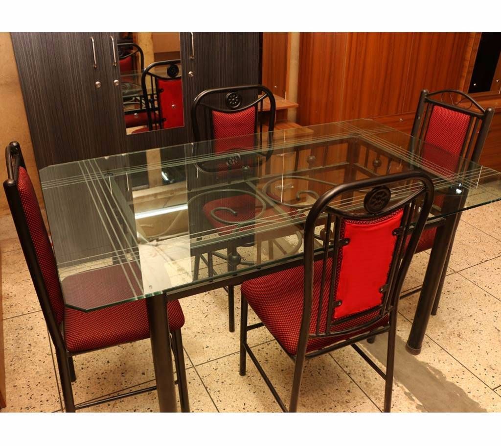 Melamine dining table set 