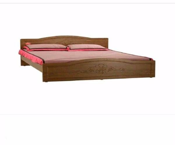 Laminated Board Wooden Double Bed