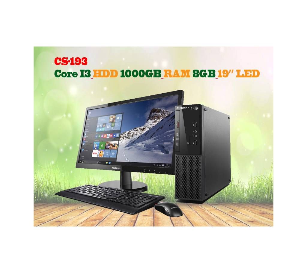 RAM 8GB_HDD 1000GB_CORE I3 & 19' LED