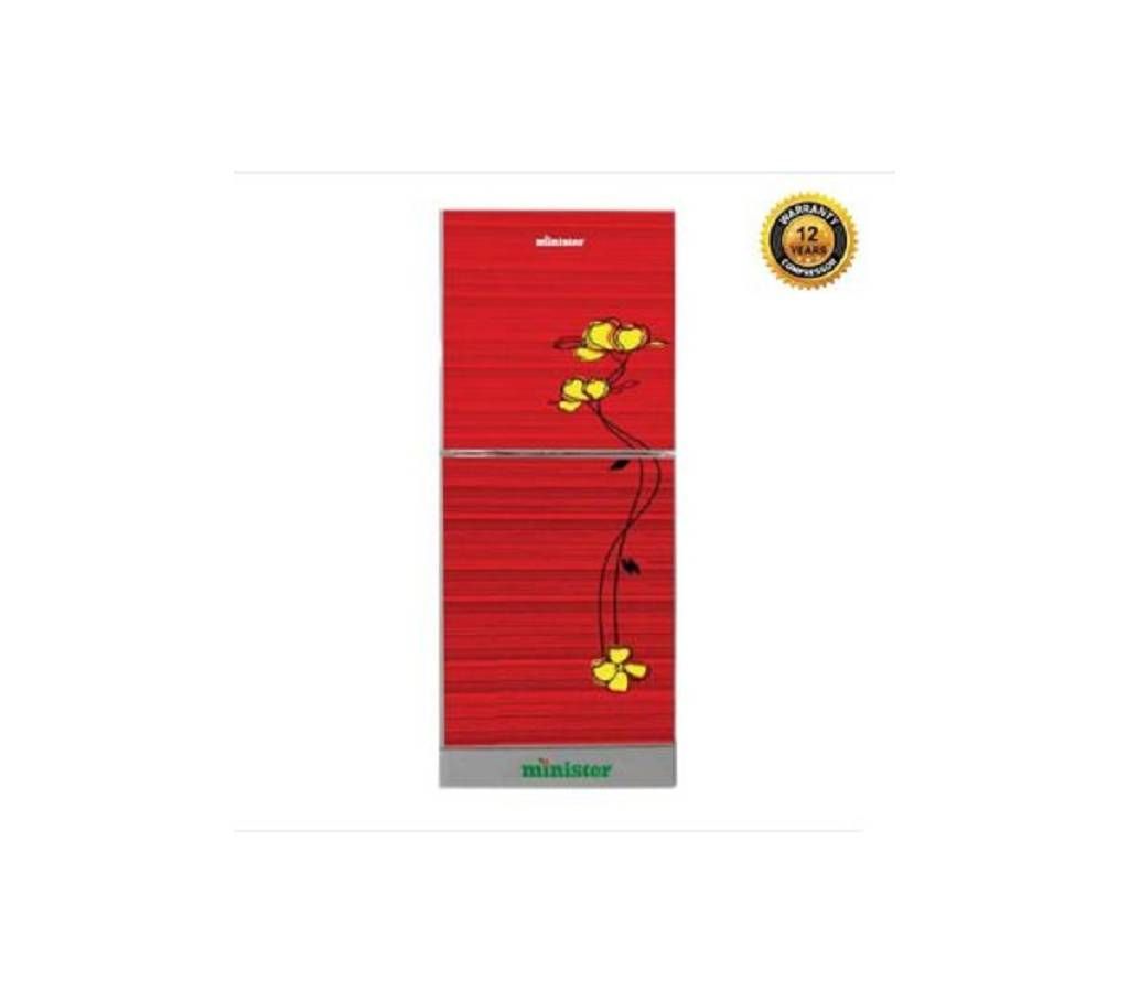 Minister 222 Top Mount Refrigerator 222L Red