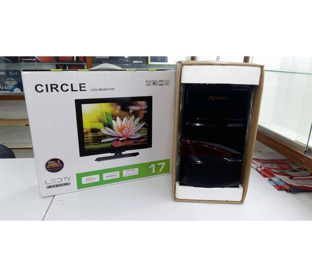 Desktop Computer Package- Core i3-500GB+2GB+Graphics 2GB+17" LED
