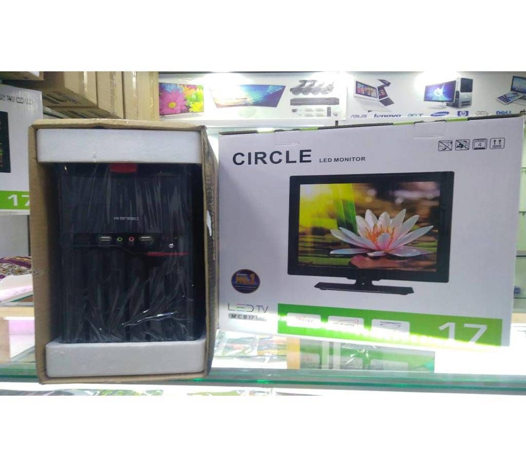 Desktop Computer Package- Core i3-1000GB+2GB+Graphics 2GB+17" LED