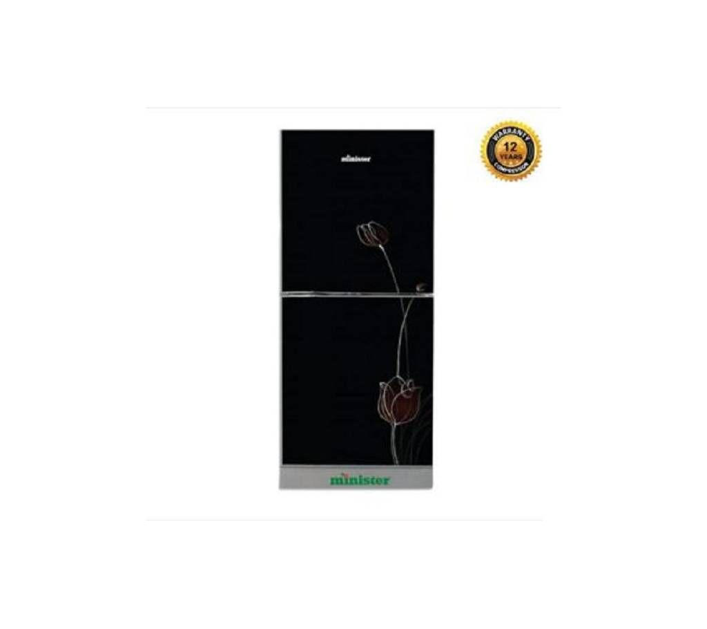 Minister M 222 Top Mount Refrigerator 222L Black Poppy