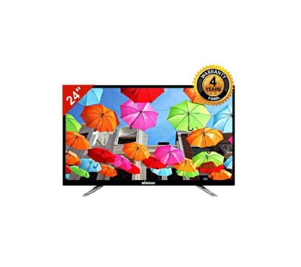 Minister Glorious LED TV  24 inch Black