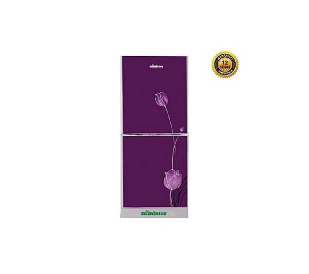 Minister M 222 Top Mount Refrigerator 222L Purple Poppy