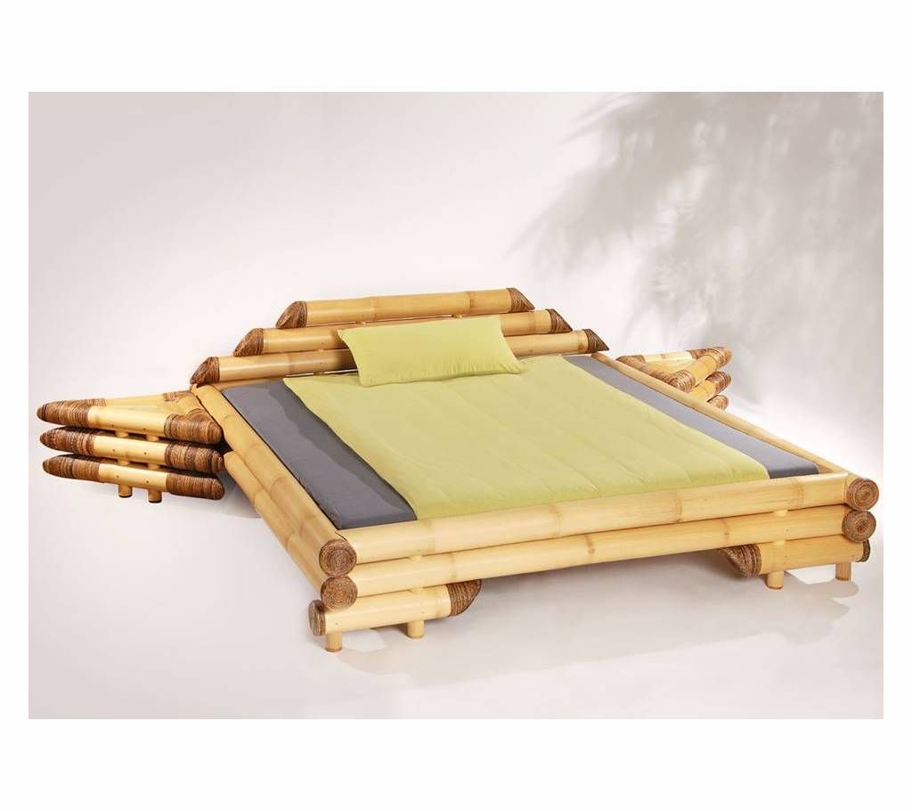 bamboo made Semi double size bed 