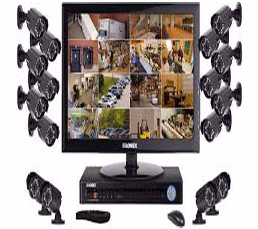 08 PCS - HD CCTV Camera Package
