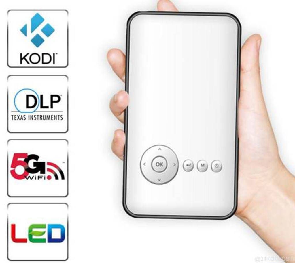 Andriod Wifi DLP 4k Pocket Projector