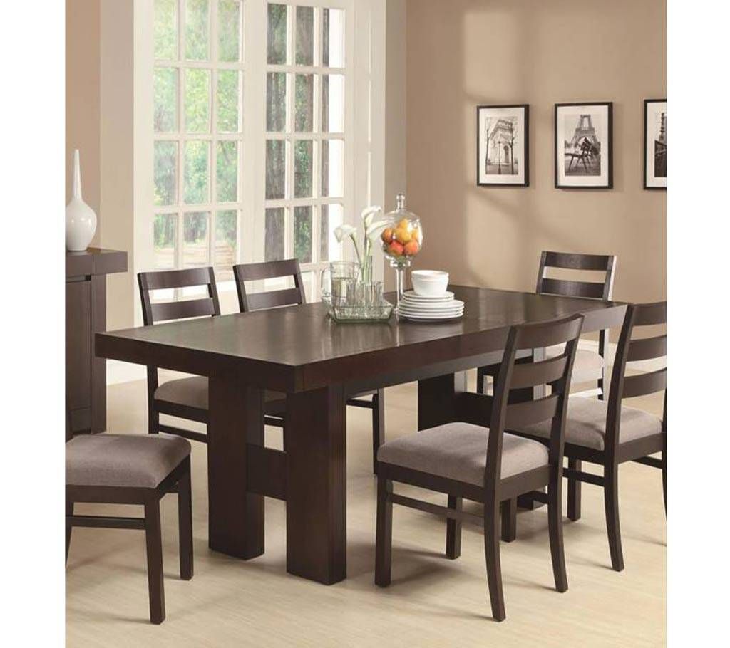 Mordern Design Dining Tables 6 Chair