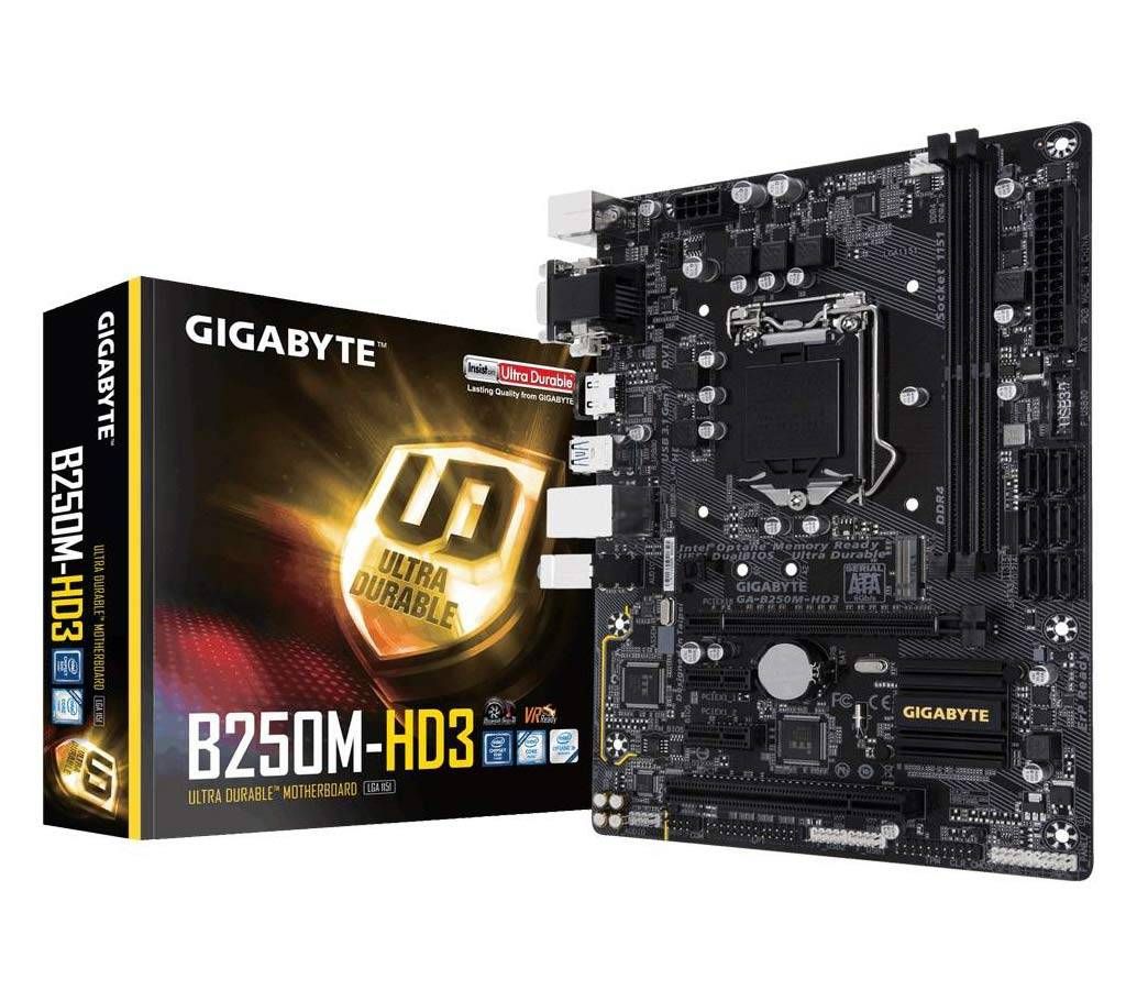 Gigabyte GA-B250M-HD3 DDR4 motherboard 
