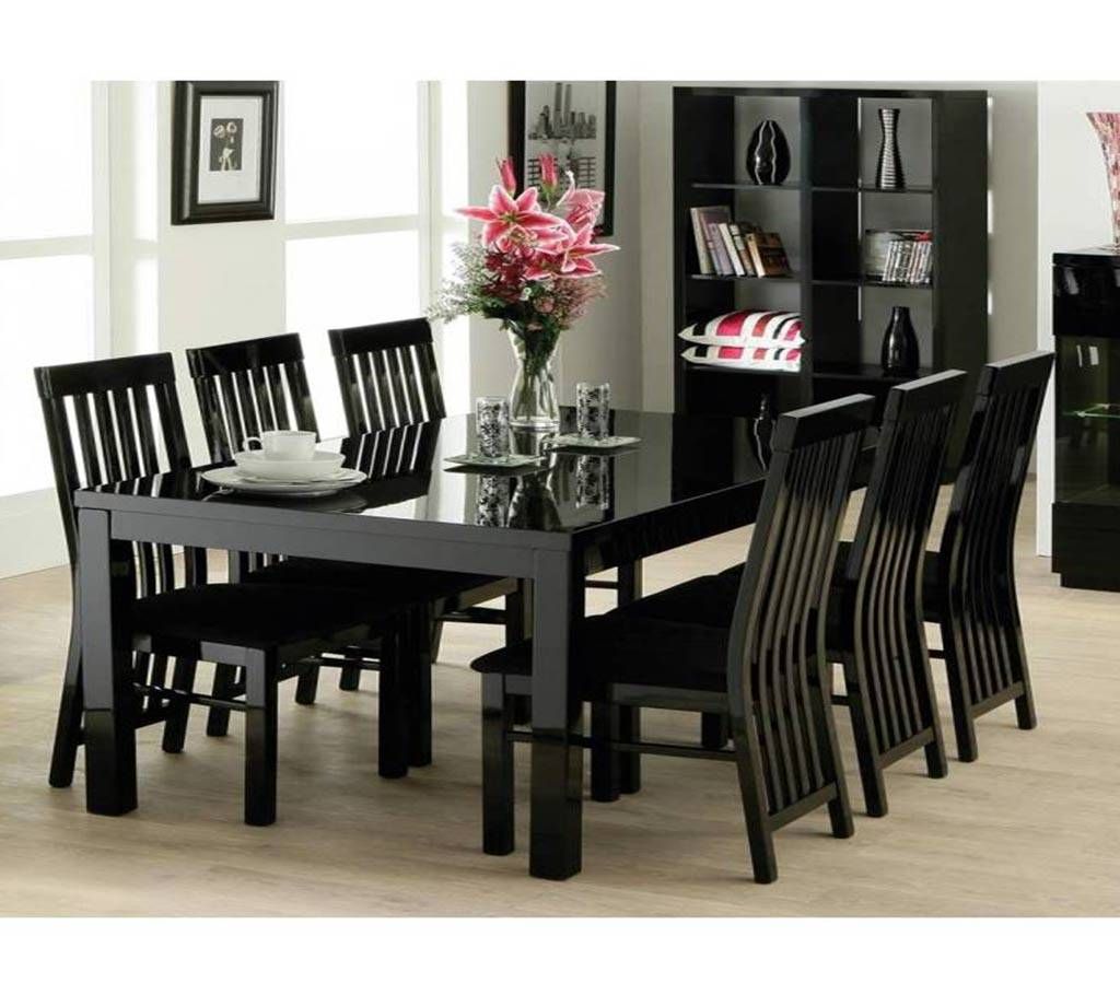 Modern Design Dining Tables 6 Chair