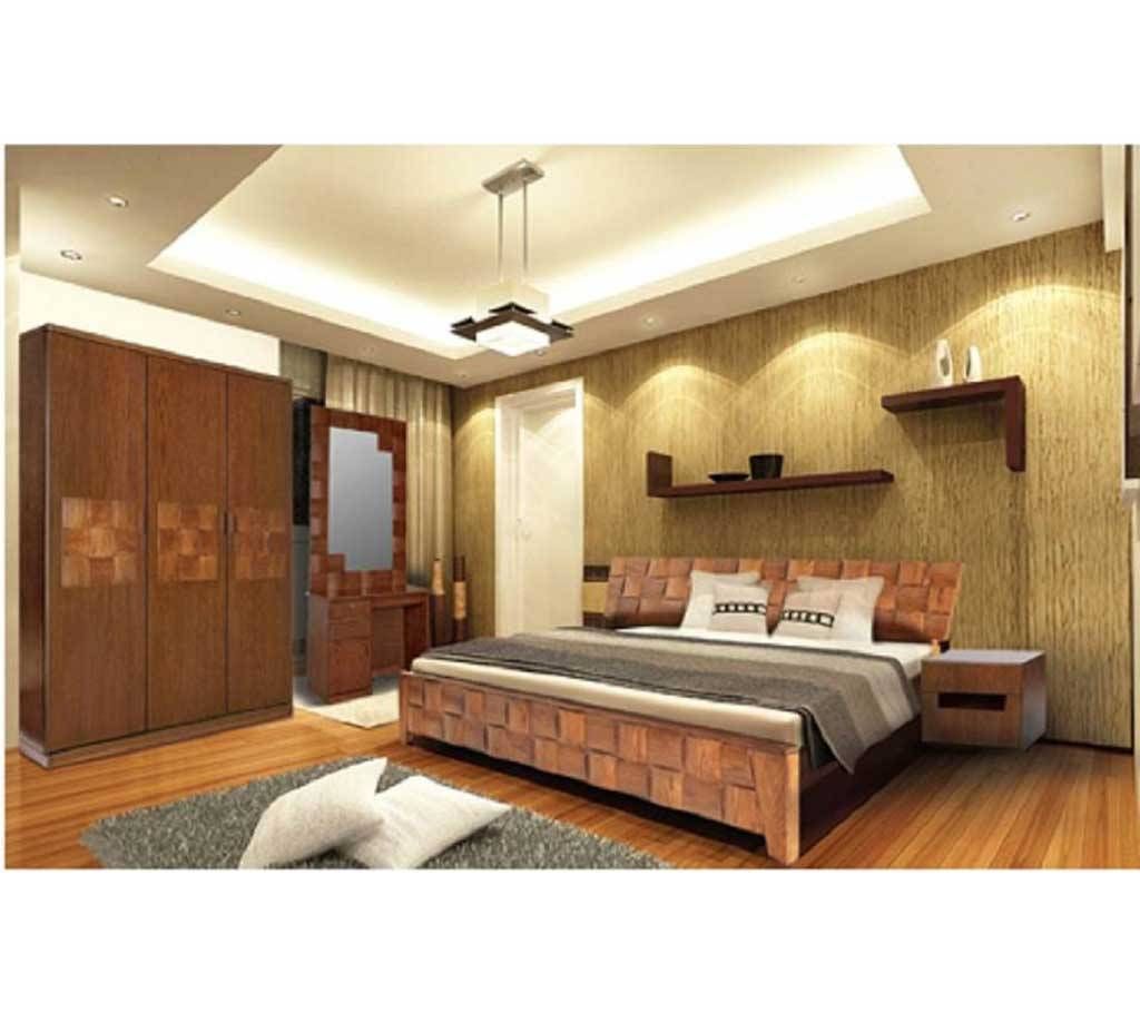 OAK Wood Discounted Bridal Bedroom set: BS 04