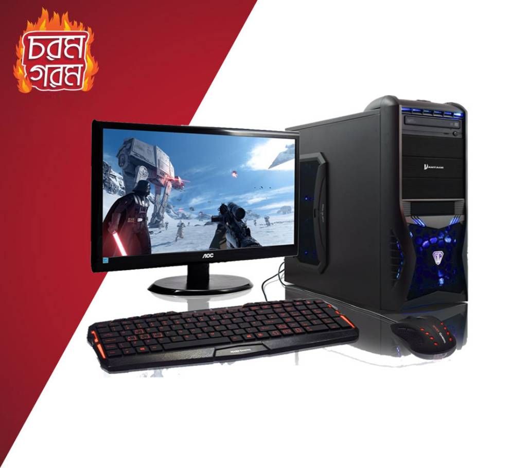 Eid Special Desktop Offer 500GB HDD 4GB RAM 19" LED Monitor USB Keyboard & Mouse