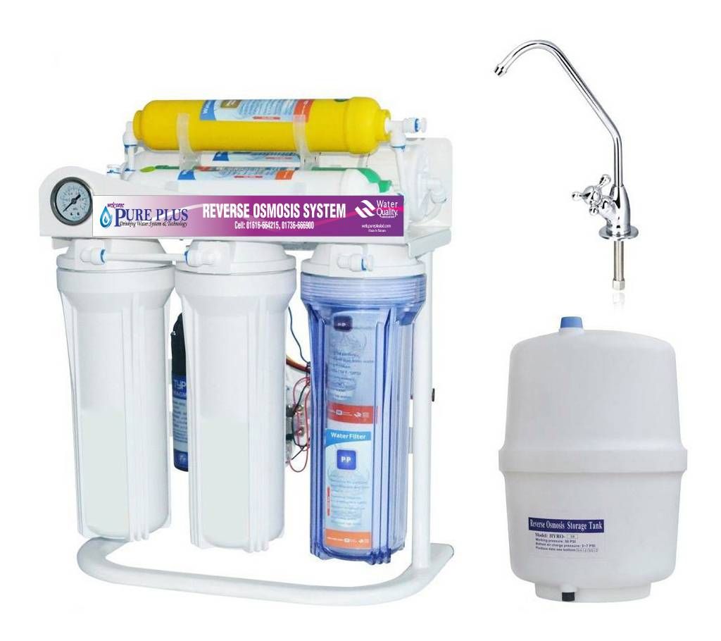 8 Stage Counter RO,MF,ALK,INF water purifier