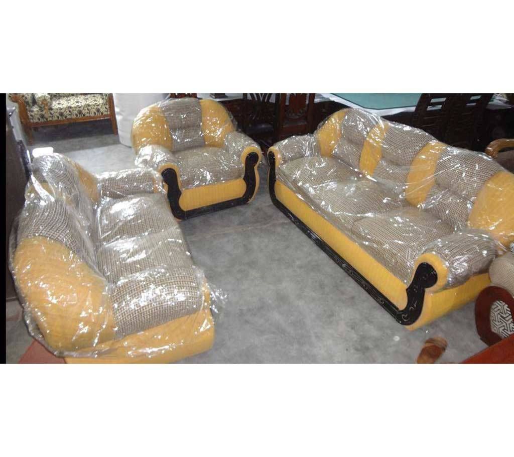 MALAYSIAN PROCESS Wood Slim Sofa Set (3+2+1): Model SA 180