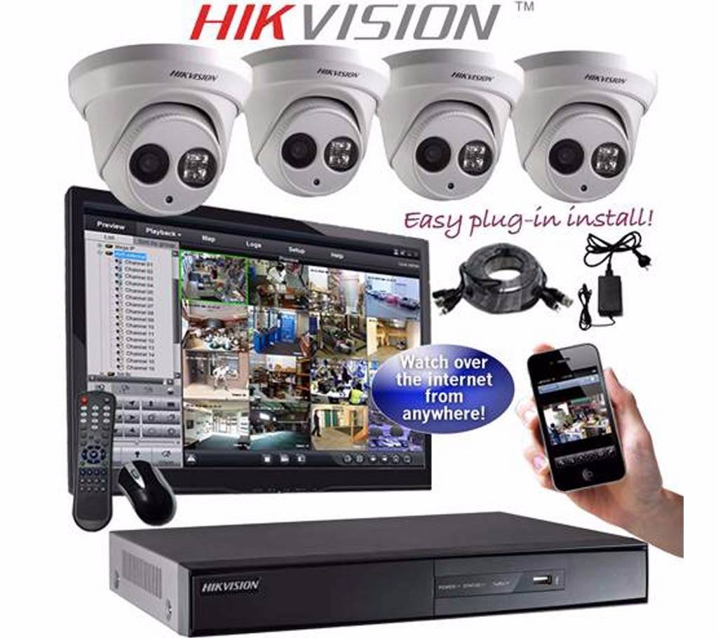 05 PCS - HD CCTV Camera Package