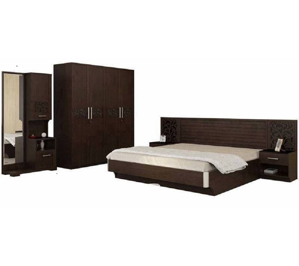 Malaysian process wood Discount Offer Bedroom set: BS 38