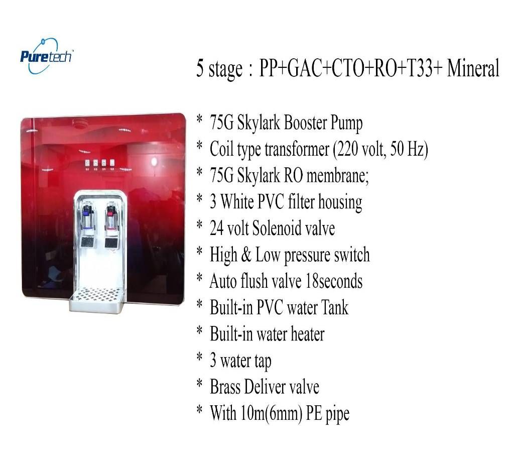 Smart RO water purifier with Heating water