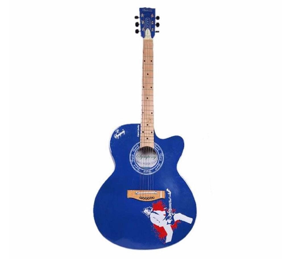 Symphony VENUS Acoustic Guitar-Blue