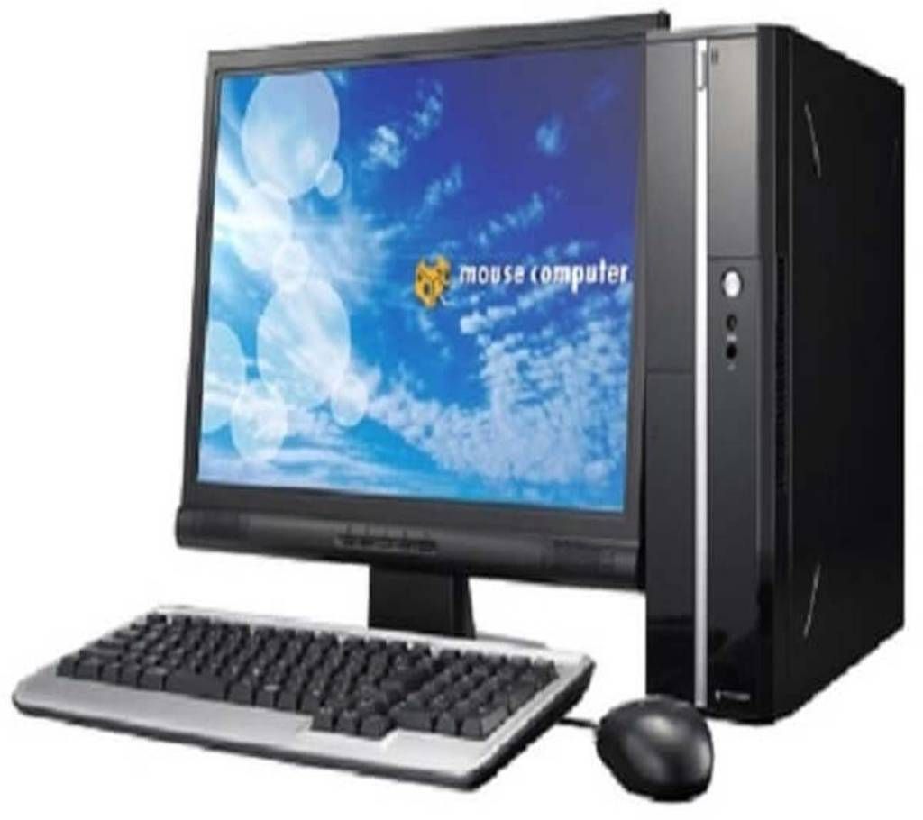 Desktop Intel Core i5 RAM 4GB HDD 1000GB Monitor 17" With Mouse & Keyboard 