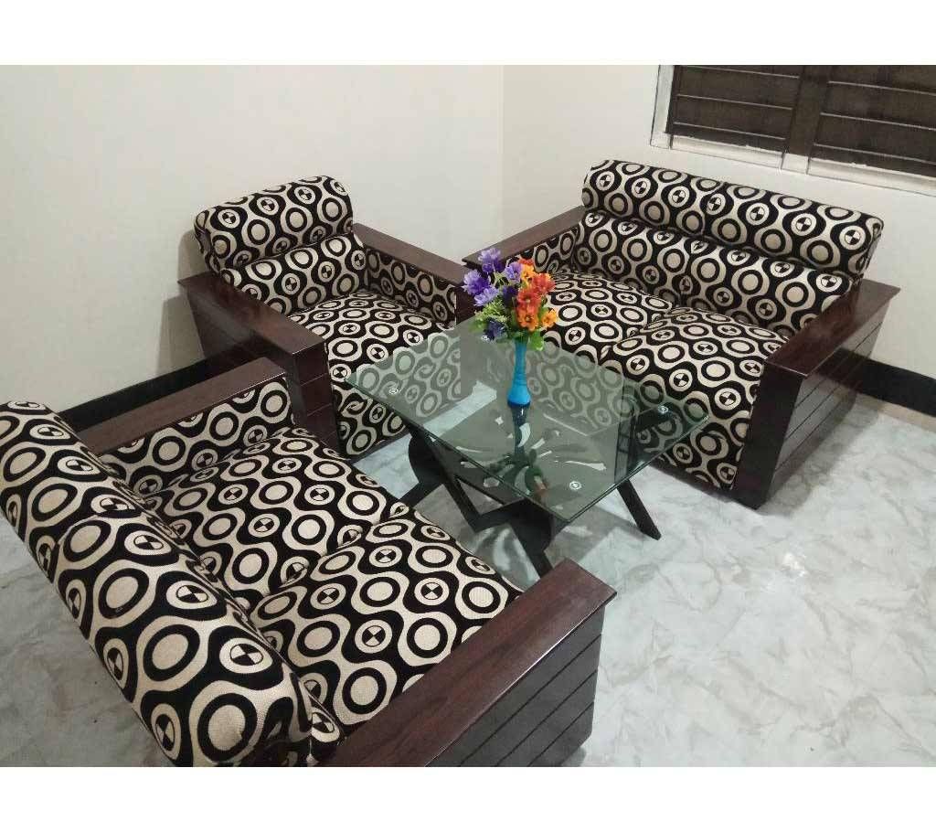 5 SEAT BOX SOFA SET - SA: 148