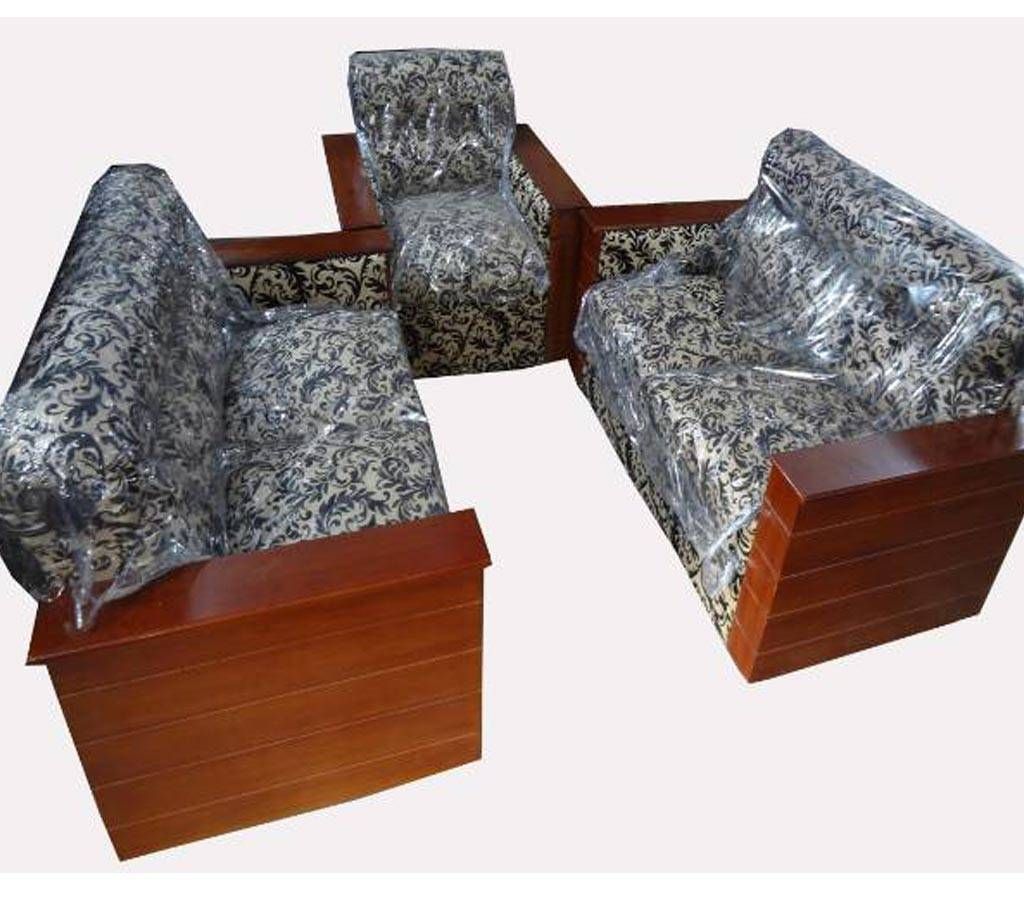 Malaysian processing wood Box Sofa set discount offer: Model SA 201 