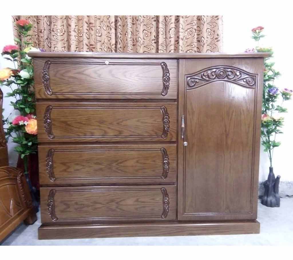 OAK Veneer wood 2 part Wardrobe