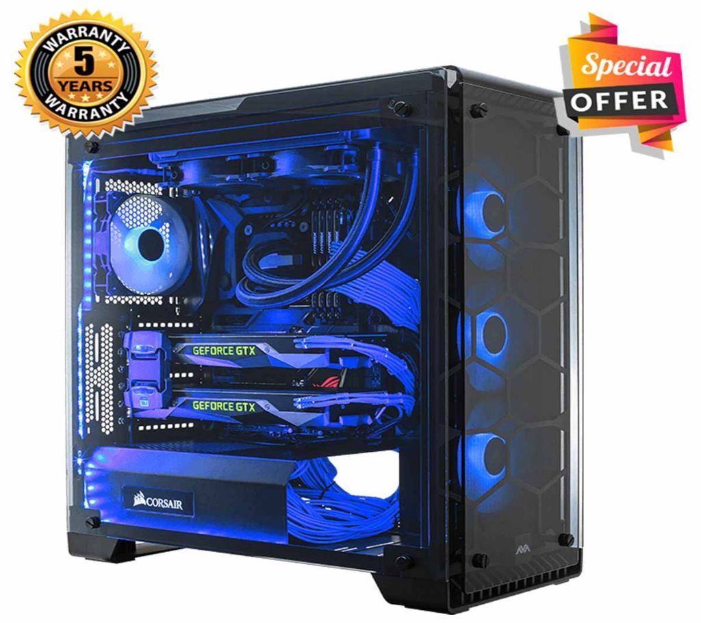 Intel Core i7 RAM 8GB HDD 1000GB (1TB) Graphics 2GB Built in  Gaming PC Windows 10 64 Bit NEW Desktop Computer 2019