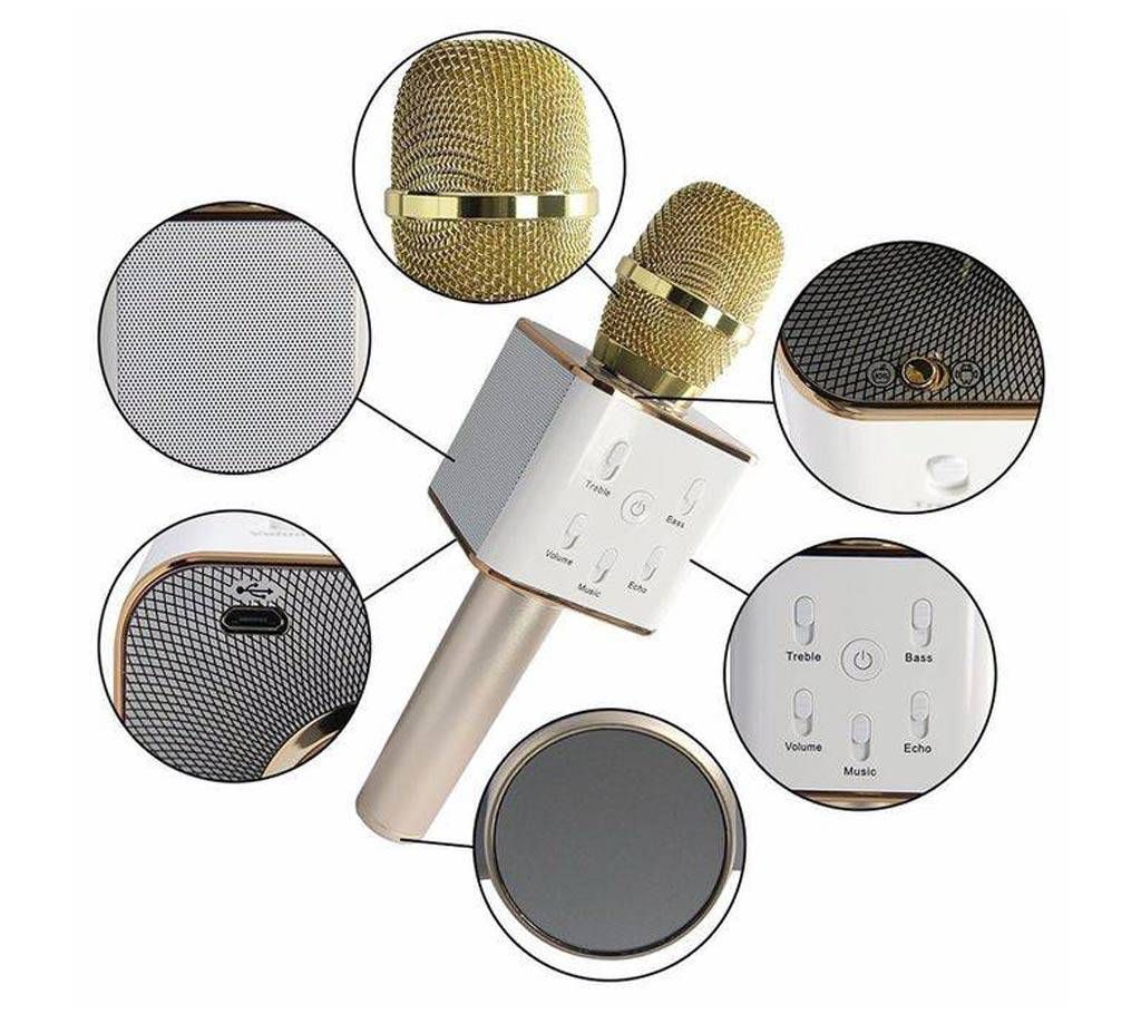 Bluetooth Q7 karaoke microphone 