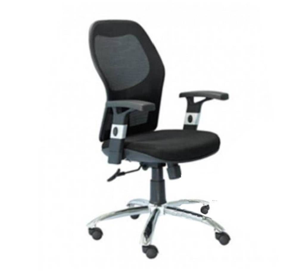 Mid level mass revolving chair