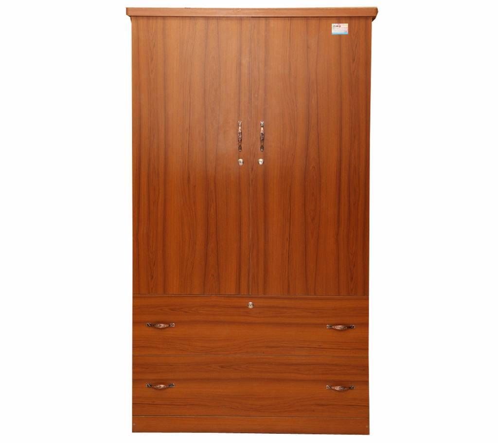 Dual door and drawer melamine board Almirah 