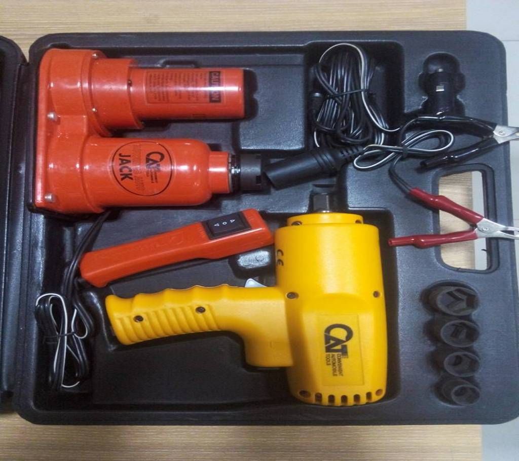Hidrolic Car Jack With Drill Machine