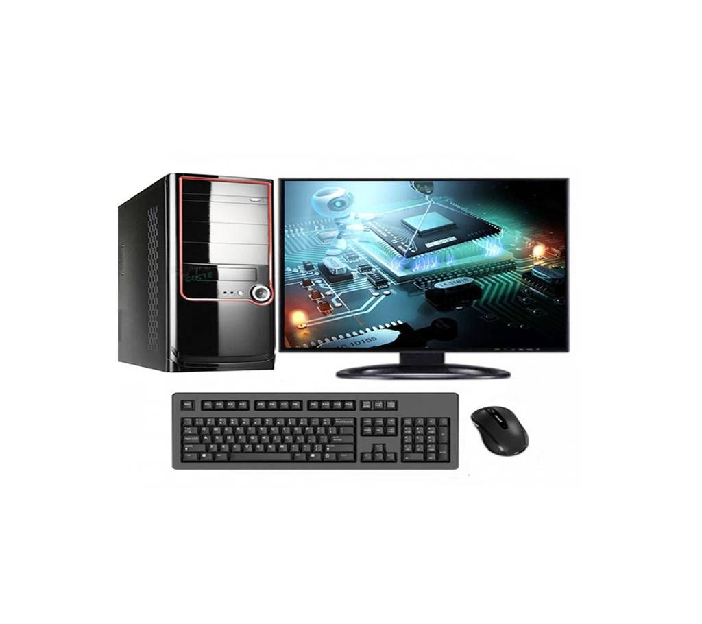 PC-CORE I3-HDD 160GB-RAM 4GB-WHIT 19" LED