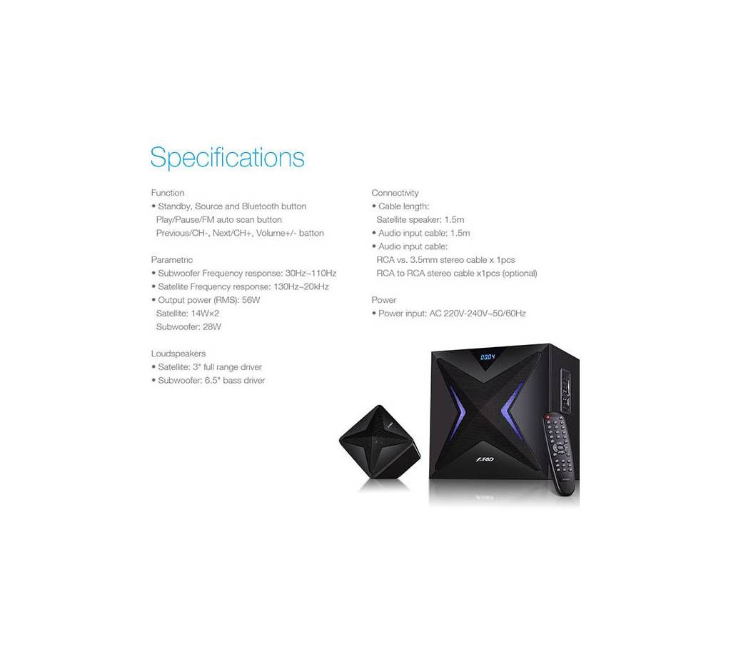 F&D 550X Bluetooth speaker