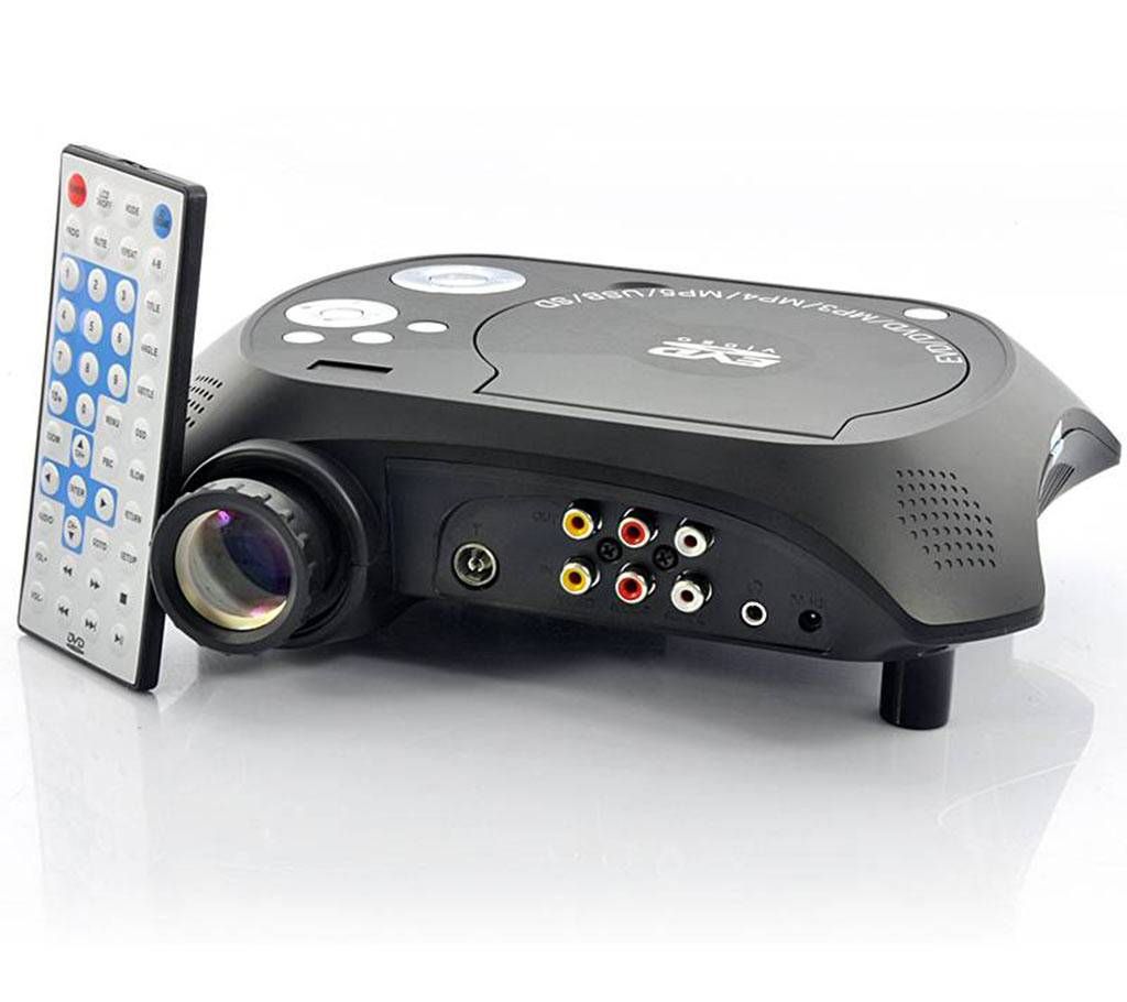 LED Multimedia DVD Projector 
