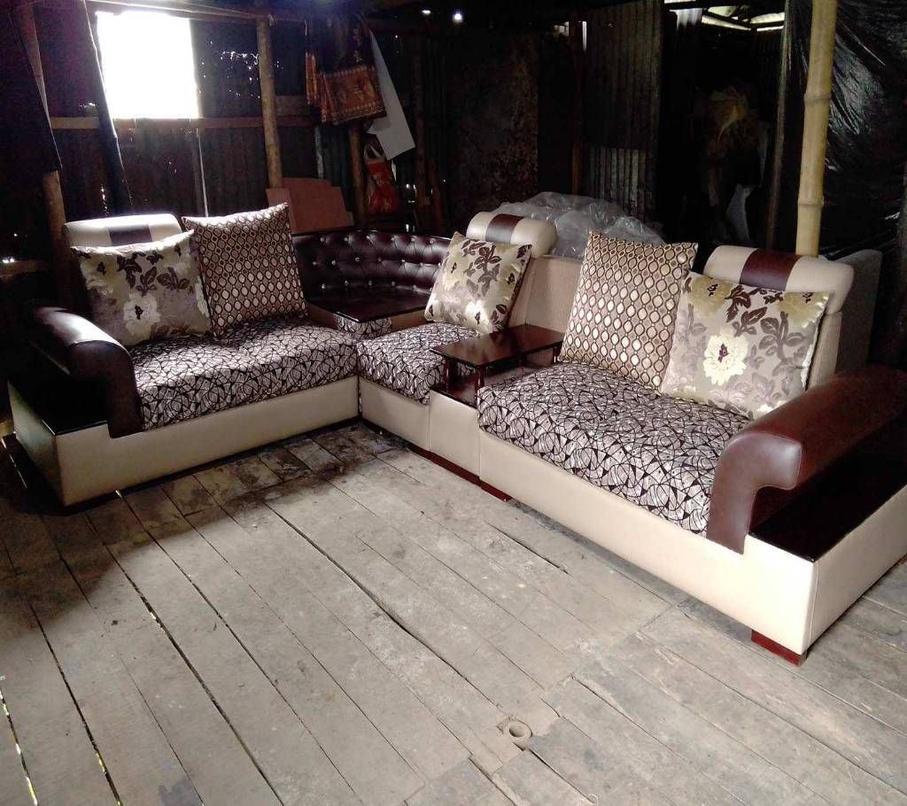 Cushion Sofa Set 5 Seater 
