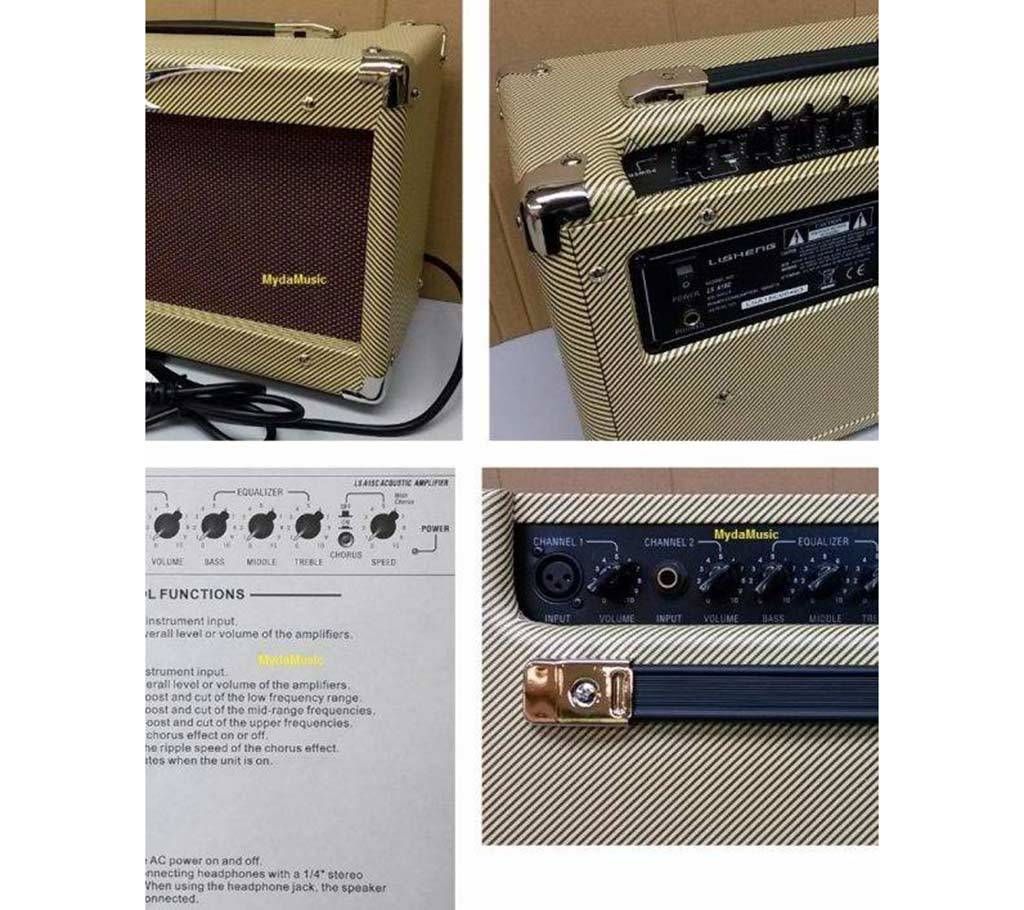 LISHENG Acoustic Guitar Amplifier- 19W.