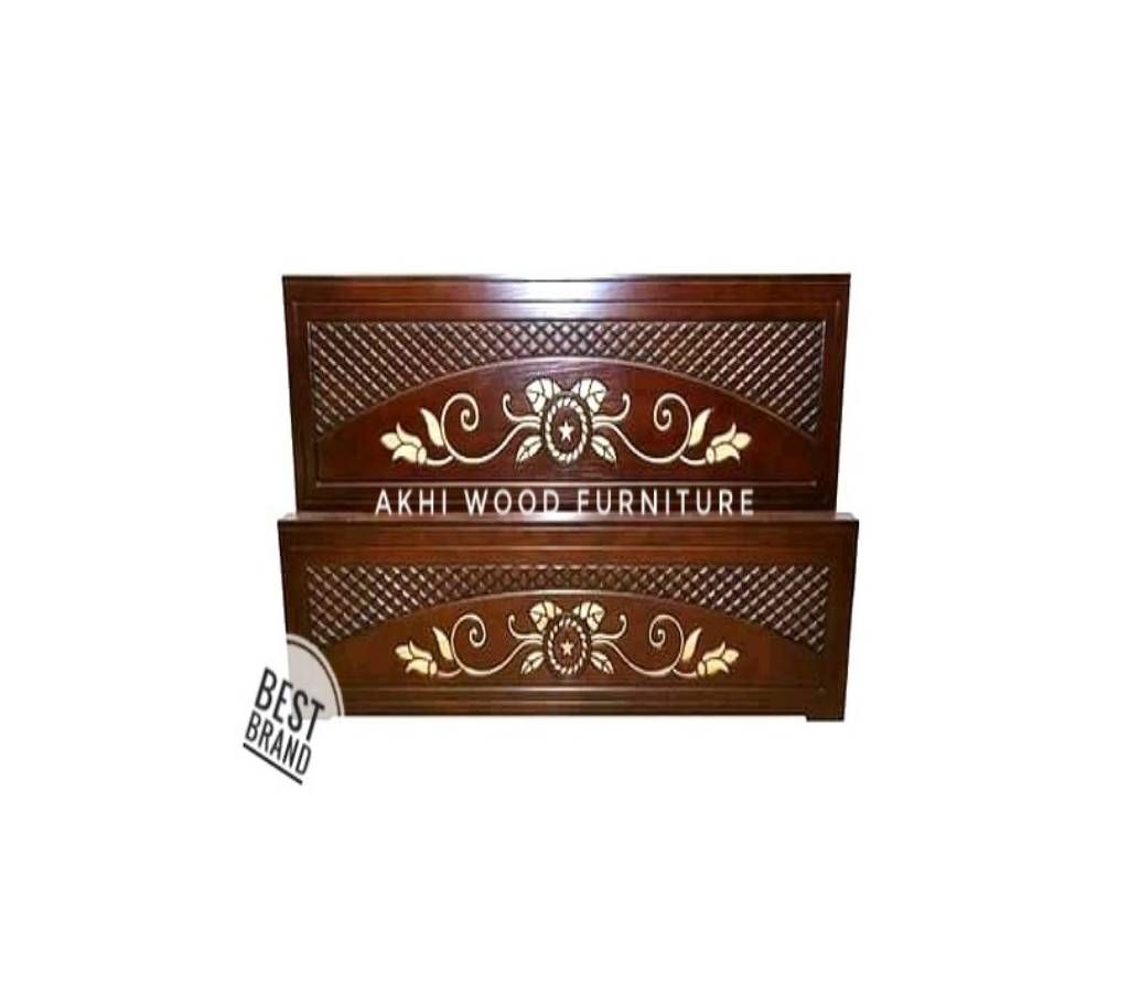 Canadian Wok Veneer Wooden Bed