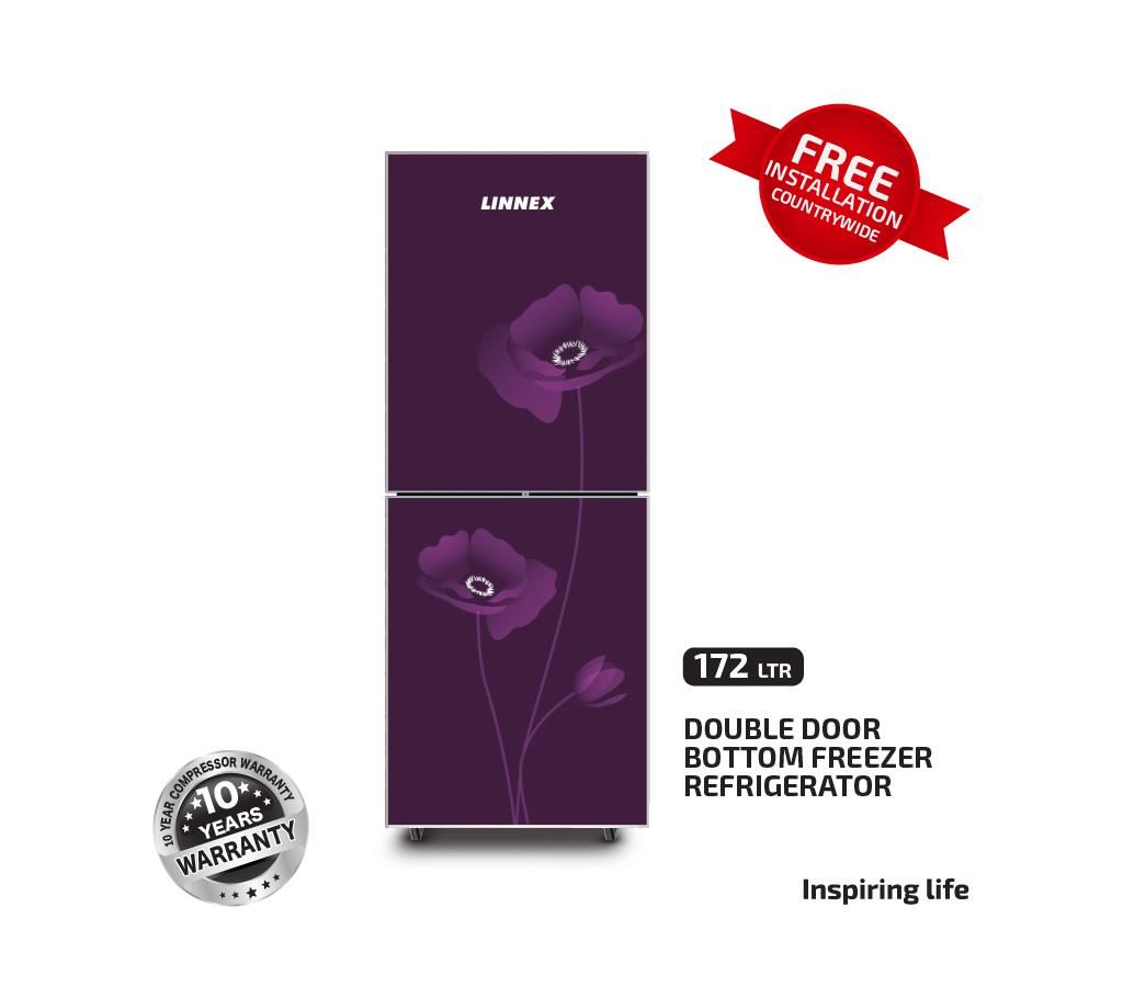 Linnex Refrigerator LNX-REF-172GD-BM-PRPL-FL