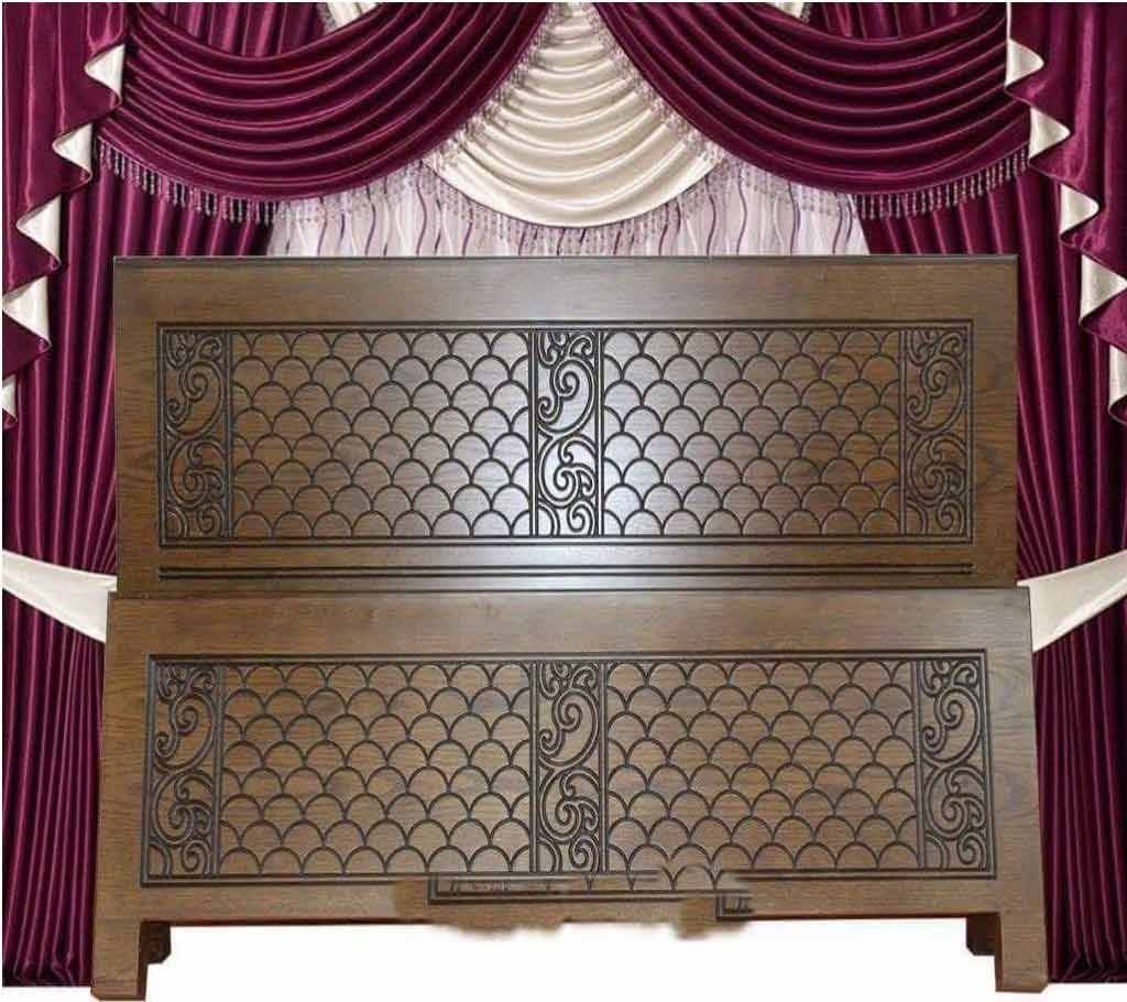 Malaysian wooden Double Bed