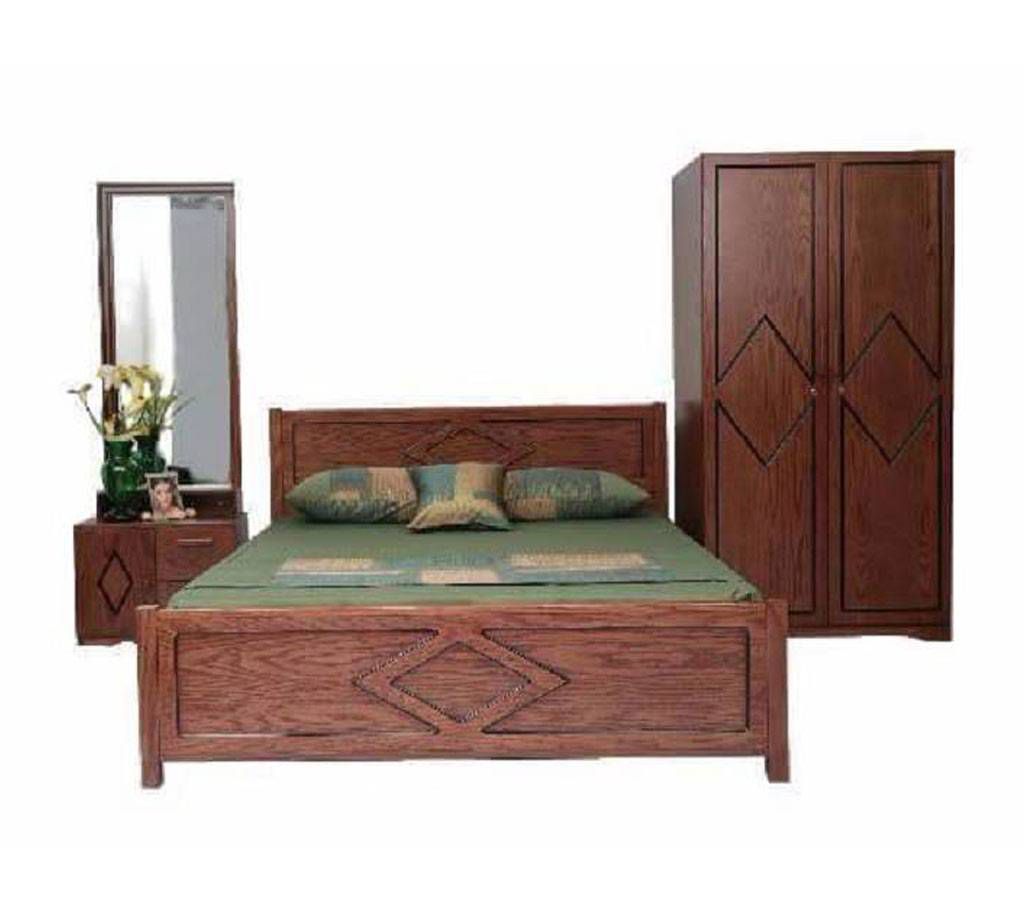 OAK Veneer Wood Bedroom set: BS 26