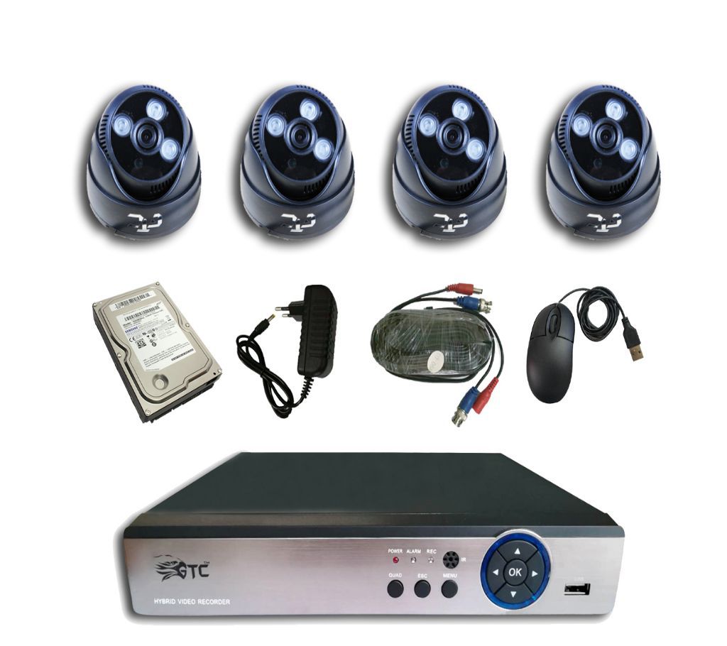 GTC 3448H1 1.3MP AHD IR DOME CAMERA CCTV System