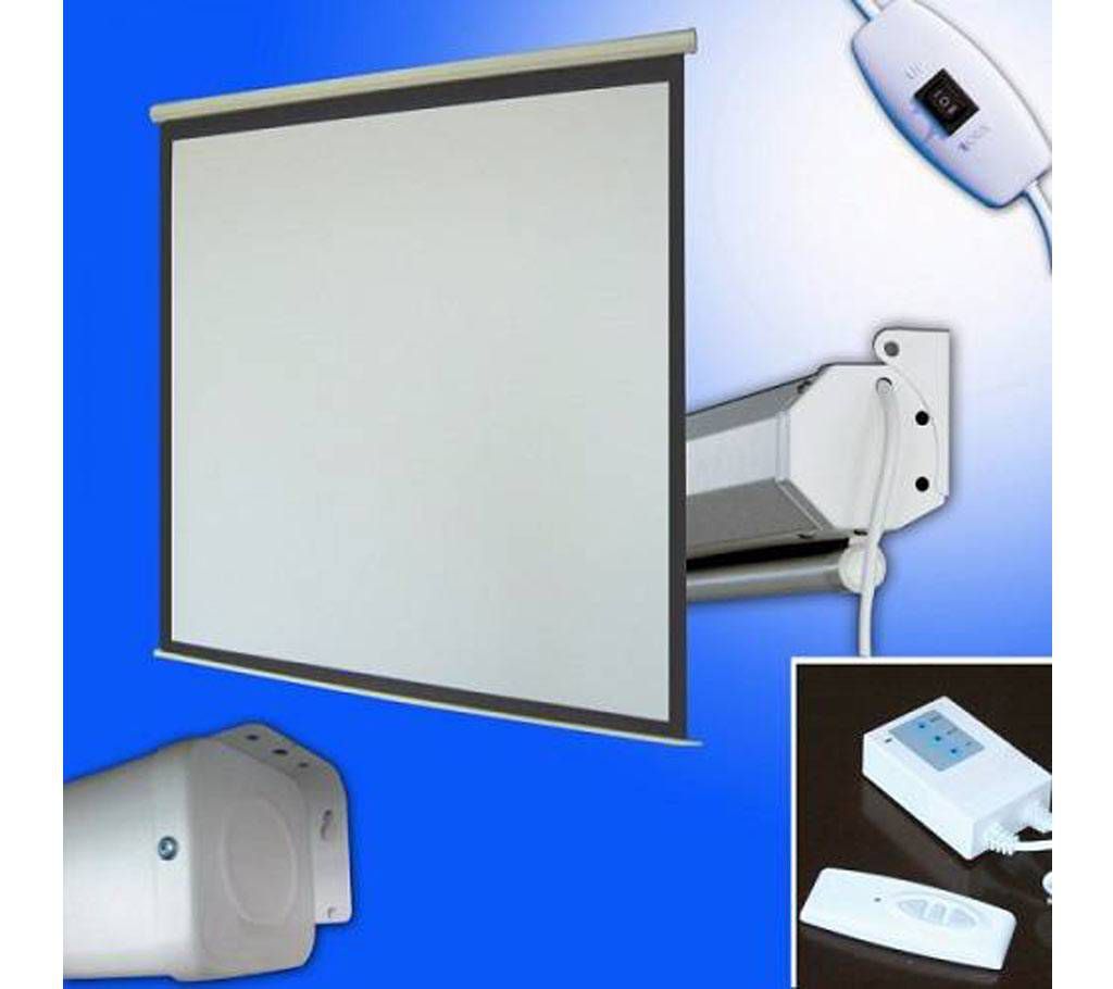 Motorized/Electric Projector Screen 150"